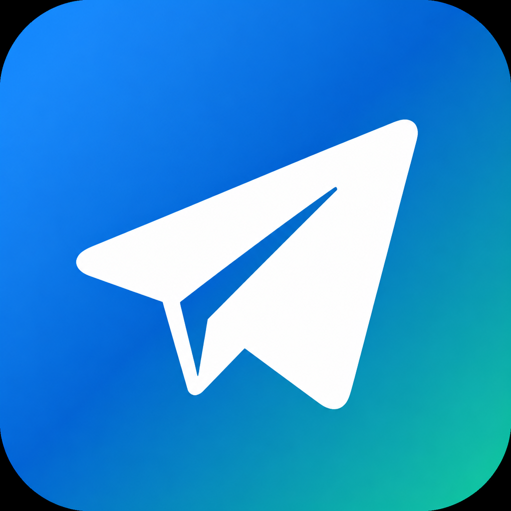 Логотип Telegram українською